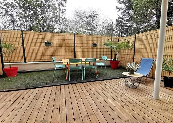 3 Pieces Avec Grande Terrasse, Entre Port Et Hyper Centre Аркашон